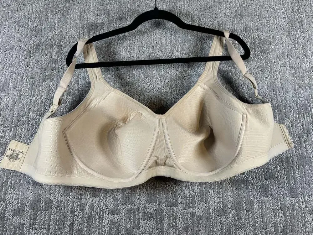 Vanity Fair 71500 Full Figure Underwire Bra 38DDD Beige 217